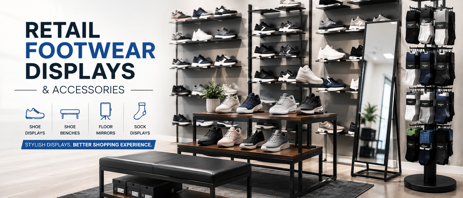 Retail Footwear Displays & Accessories Retail Footwear Displays & Accessories