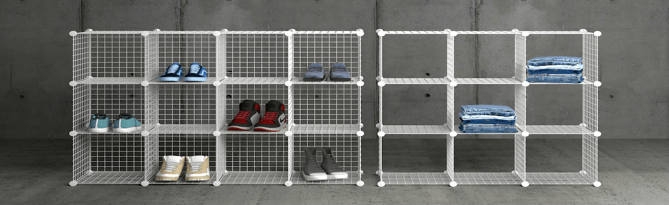 Grid Cubbies – Modular Wire Retail Display Systems Grid Cubbies – Modular Wire Retail Display Systems