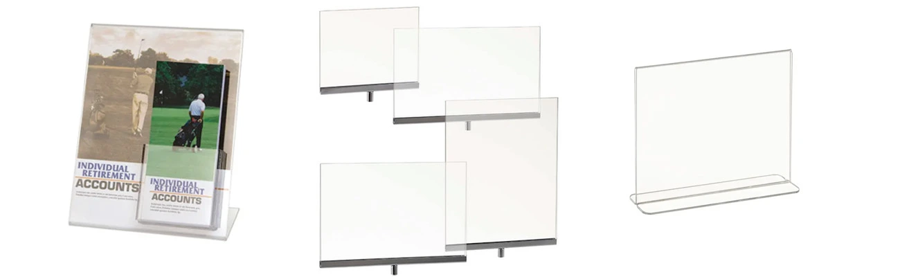 Acrylic Sign Holders & Accessories