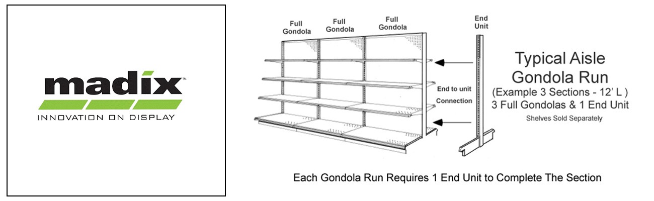 Aisle Gondola Shelving Aisle Gondola Shelving