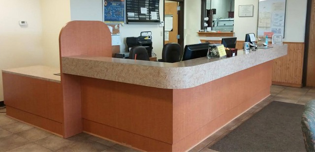 Ledge Front Store Counters