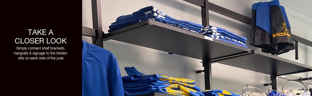 Vertik Wall-Mounted Shelving System