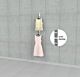 SlatStrip Vertical Wall Mounted Retail Clothing Display Kit with 2 Faceouts