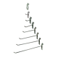White Heavy Duty Slatwall Hooks 