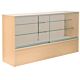 The Front Opening Wood Full Vision Showcase features a 28