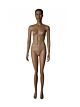 Donna Female Fashion Mannequin.  Features Realistic Facial Details and Removable Chrome Base.  Dimensions are  Bust: 33