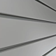 Dove Grey Steel Slatwall Panels