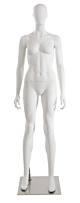 Pose 2 of our Fit Female Mannequin series is an athletic form stands tall and positive. This female mannequin pose is an easy mannequin to dress and can be used in an athletic wear department, or anywhere you want to have a confident female pose.