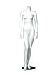 Gloss White Female Headless Mannequin