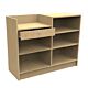 2 in 1 Retail Counter combo POS Maple