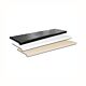 Plastic bullnose shelves.  