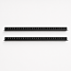 Steel Wall-Mount Brackets for Poster Display (Set)