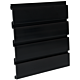 PVC Black PVC slatwall is a versatile and durable storage and display solution. It is lightweight, moisture-resistant, and easy-to-clean properties.