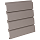 PVC Taupe PVC slatwall is a versatile and durable storage and display solution. It is lightweight, moisture-resistant, and easy-to-clean properties.