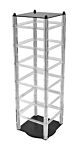 Revolving Earring Display made from Acrylic,displays up to 48 of the 2