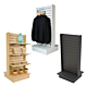 T-Shaped Slatwall Merchandiser Group