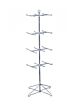 4 Tier Floor Spinner  Color: Zinc  64