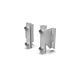 Vertik - Side Sign/Mirror Clamp Set (L&R) | Pure White.  Maximum Sign Width: 23 3/4 and Maximum Sign Thickness: 3/16