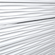 White Wave Textured Slatwall Panels measure 3/4''D x 2' Hx 8'L' with grooves spaced 6'' apart.  Textured slatwall panels come complete with paint matched aluminum groove inserts for added strength.  